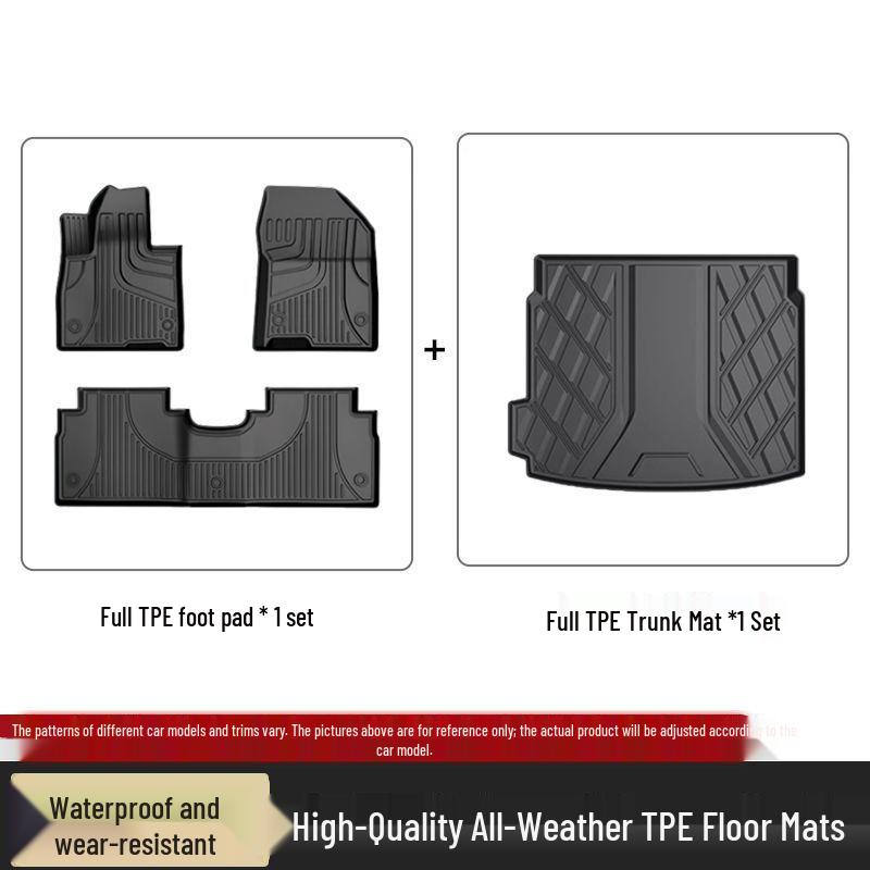 Custom TPE Floor Mats for Mercedes-Benz GLC Models (GLC300L, GLC260L, GLC200)