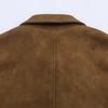 2025 autumn new product European and American cross-border women's clothing street fashion suede effect jacket w103 90178