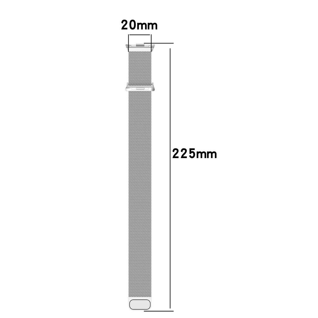 Metal Strap for Xiaomi Smart Band 9 Pro/8 Pro/Redmi Watch 5 eSIM/5/4 Milanese Mesh Watch Band