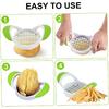 DOITOOL French Fry Cutter Stainless Steel Potato Cutter for Fries Potato Slicer with Handle Fruit Slicer for Potatoes Carrots Onions