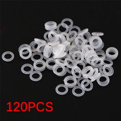 120 Stuks Siliconen Rubber O-Ring Schakelaar Dempers Wit Voor Cherry Mx Toetsenbord