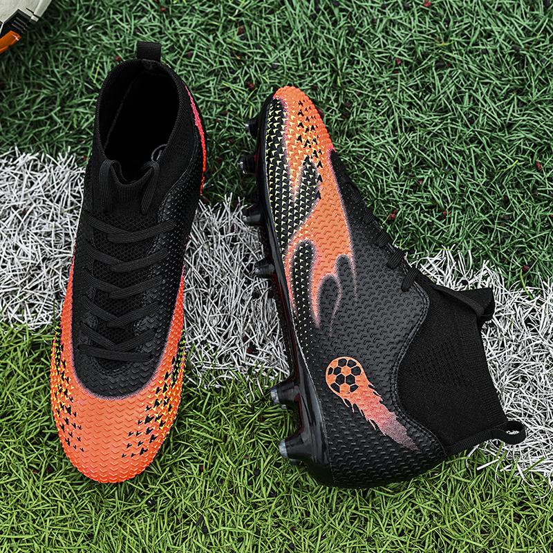 

2024 Мужские футбольные бутсы большого размера Сверхлегкие футбольные бутсы для мальчиков Кроссовки Нескользящие футбольные бутсы AG/TF Ботильоны унисекс 35