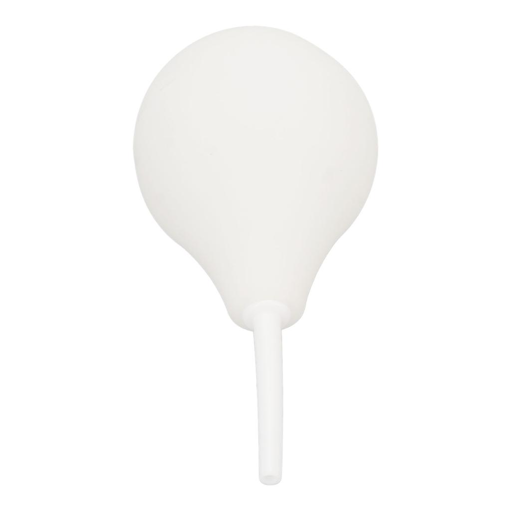 Soft Flexible Enema Bulb Professional White Silicone Anal Cleaning Douche for Men Women 224ml