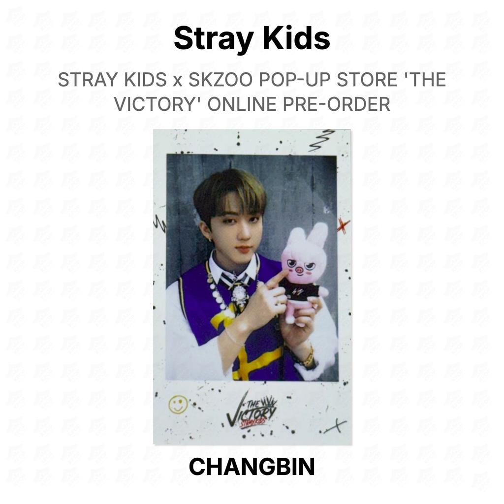 Stray Kids x SKZOO POP-UP STORE 'THE VICTORY' ONLINE PRE-ORDER Official Photocard