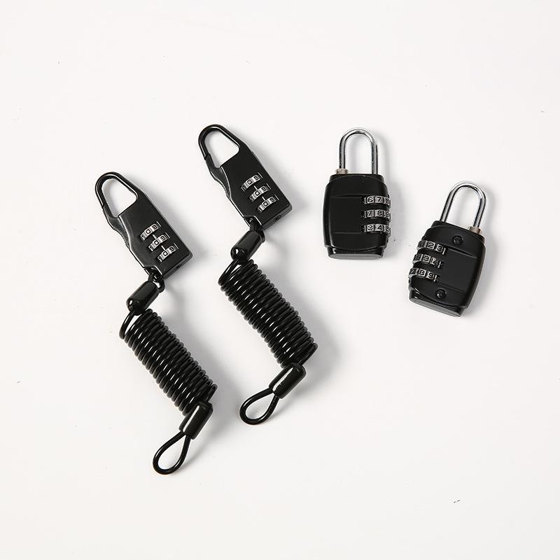 

Compact Mini Bicycle Lock: Lightweight, Easy-to-Use Cycling Gear Accessory Combination Padlock