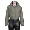 Winter Women's Fashion Short Cotton Warm Jacket