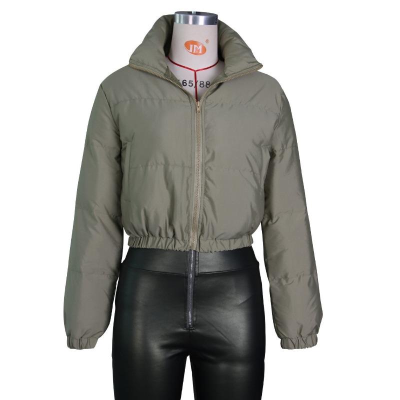 Winter Women's Fashion Short Cotton Warm Jacket