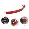 10Pcs F016800181 Trimmer Line for Bosch ART 26 Combitrim Brush Cutter 39cm Nylon Strips with Buckle, Red