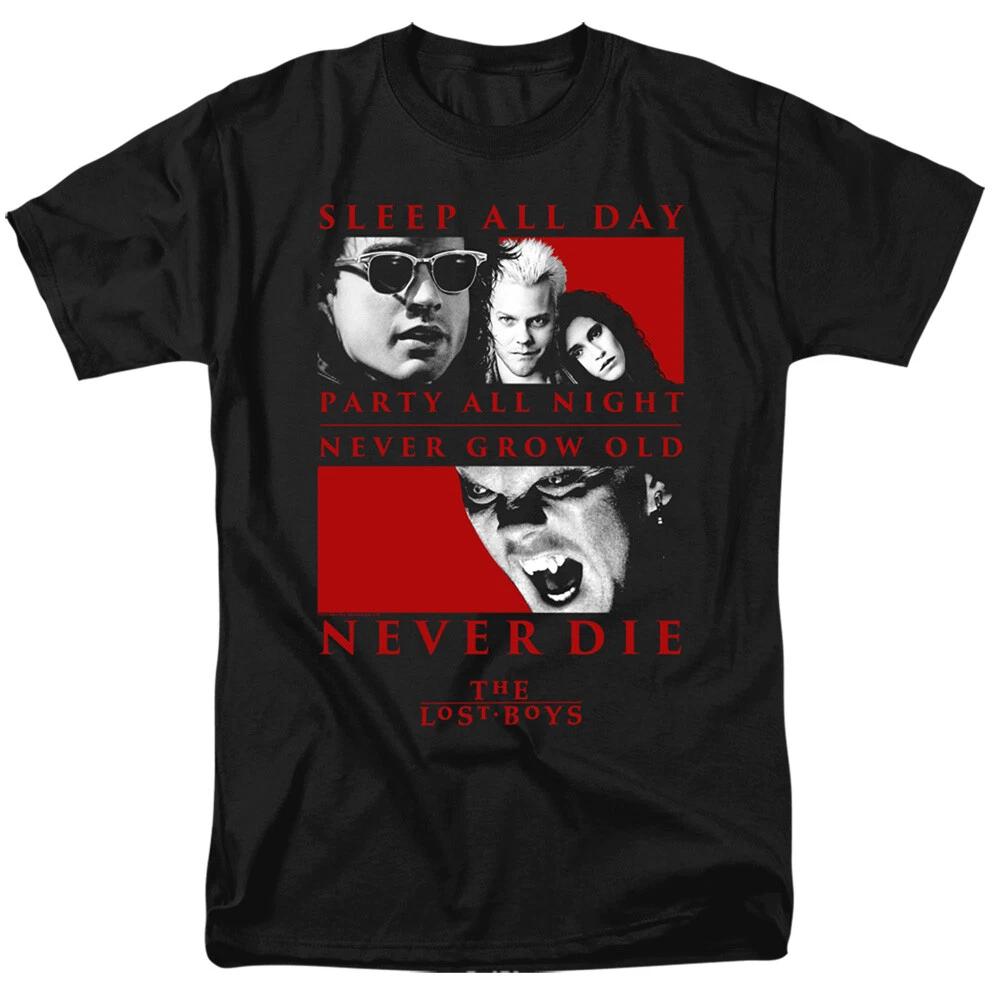 The Lost Boys Never Die Men’s T-Shirt S-5XL Officially Licensed Horror Movie Tee 2XL