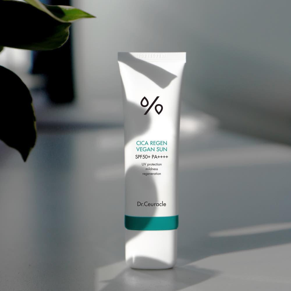 Dr.Ceuracle Cica Regen Vegan Sun SPF50+ PA++++ Hydrating Sunscreen 50ml