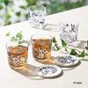 Kaneshotouki Pocket Monster Pikachu Glass Cup Tumbler 8cm Paper Cut Touch 140161