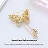 Exquisite  Zircon Butterfly Brooch For Women'S Clothing Dress Badge Pin  Party Jewelry Gift