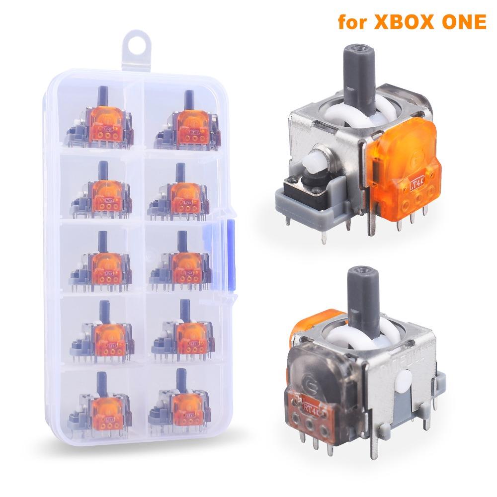 

10 шт. Углеродно-пленочный джойстик-накладка, низкое энергопотребление, замена джойстика, игровые аксессуары, контроллер 10PCS-for XBOX ONE