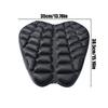 38.5x35cm Motorcycle Seat Cushion Non-Slip Riding Accessory TPE Shock Absorption Motorcycle Seat Pad Universal Air Cushion