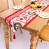 Christmas Decorations Table Flags Fashion Fabric Christmas Table Desktop Decorative Tablecloth Christmas Ornament