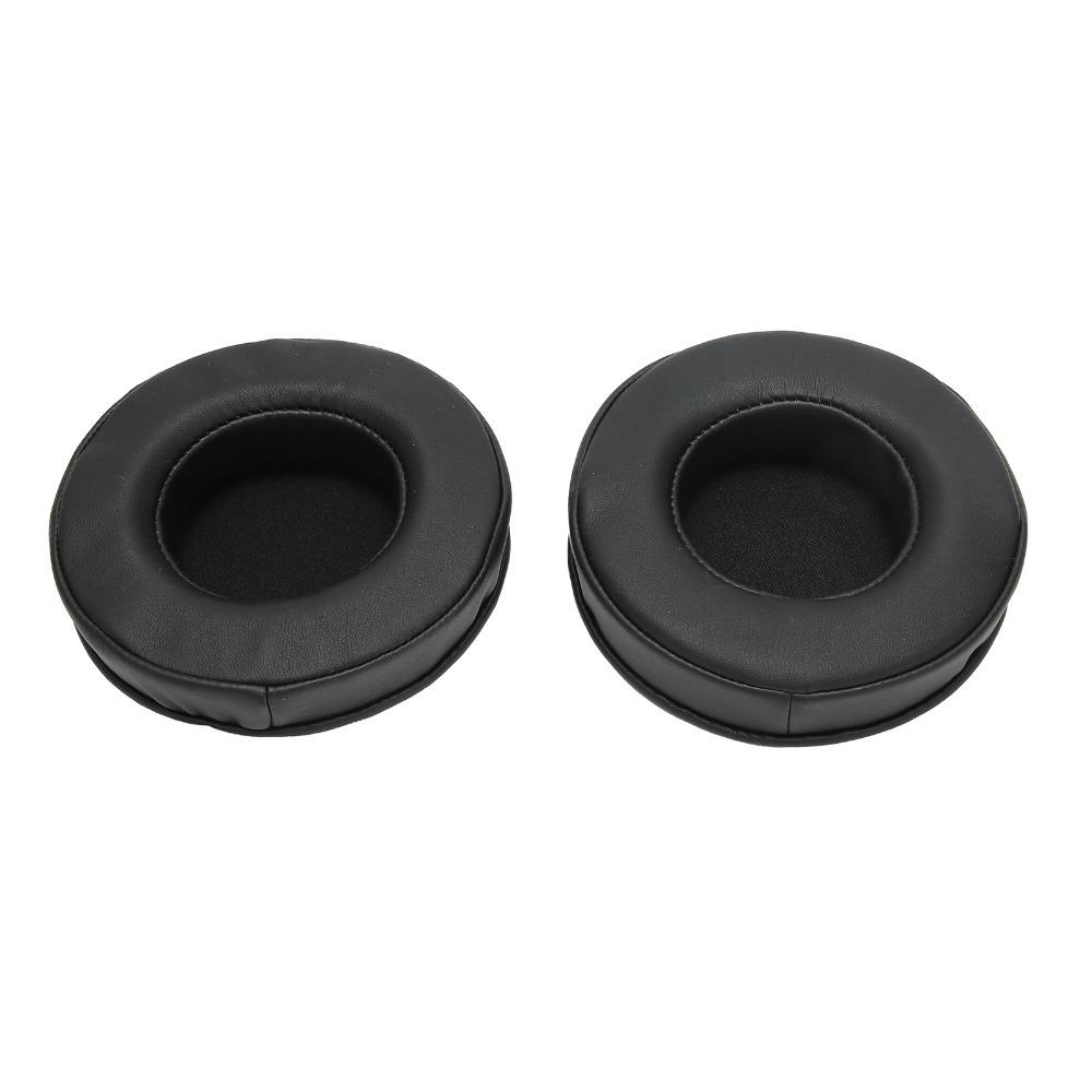 2PCS Soft and Comfortable Noise Isolation Ear Cushions Black Ear Covers Headphone Repair 100mm