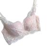 Japanese Sexy Lace Lingerie Set: Wireless Bra for Small Bust, with Beautiful Back Design and Panties.