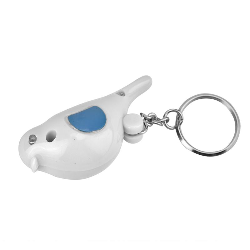 Whistle Key Finder Bird Shape Keychain Beeping Alarm Remote LED Locator for Finding Keys Bags and Wallets in Office or Travel