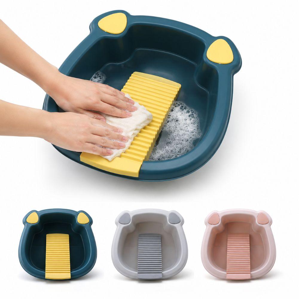 Thickened Washboard Laundry Basin Large Capacity Household Washbasin Multifunctional