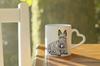 Scottish Terrier, Aberdeen Terrier - Tasse mit einem Hund, entzückende Tasse mit herzförmigem Henkel, universelles Geschenk von der Marke Art-Dog