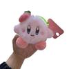 Strawberry Bow Kirby Star Plush Keychain Pendant Doll
