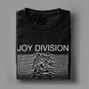 Meeste Joy Division Unknown Pleasures T-särk 100% puuvillast riided Uudne lühikeste varrukatega ümmarguse kaelusega T-särgid Graafilise trükiga T-särgid
