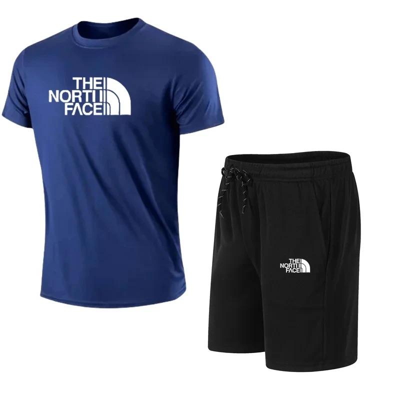 Herren Fitnessanzüge, Sportbekleidung, Freizeit-T-Shirts, Foto-Outfits, Langsames Laufen