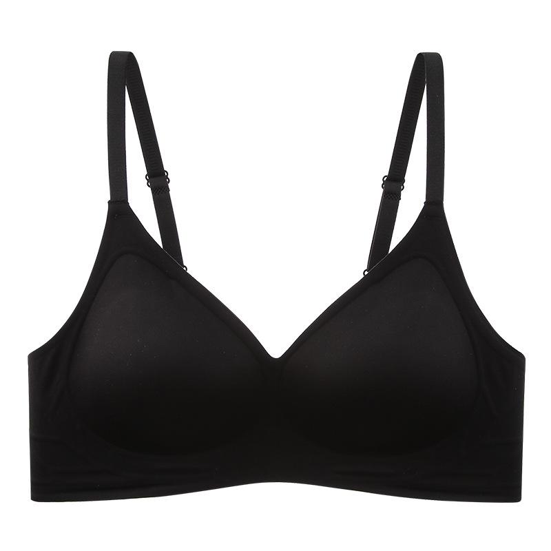 Damen Nahtloser Dünner Push-Up Jelly BH - Anti-Erschlaffung, Bequem, Bügellos, für Kleine Brust, Sommerstil (Modell 3006)