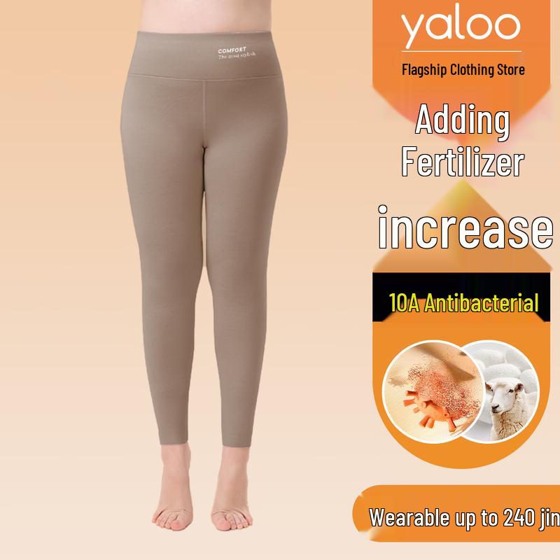 

Yalu Женские термолеггинсы больших размеров с высокой талией 6XL