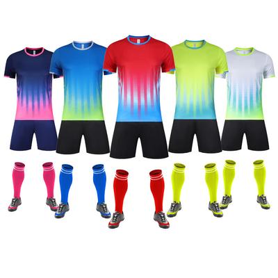 Adult Children'S Football Jersey Set Summer Football Training Jersey, Light Board Football Jersey Team Uniform Printing