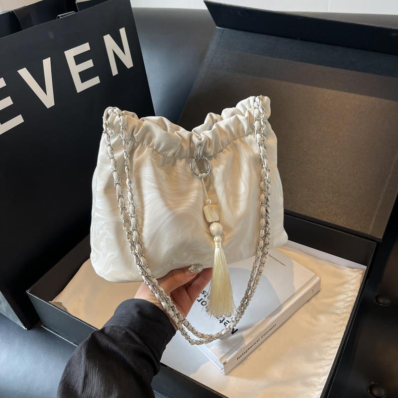 Neuer chinesischer Stil Chinesischer Stil Eimertasche neue Sommer Pendeltasche Kettenträger Umhängetasche Schultertasche