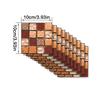 10pcs Wall Decal Wall Sticker Self Adhesive Mosaic Tile Backsplash DIY Bathroom Home Decor