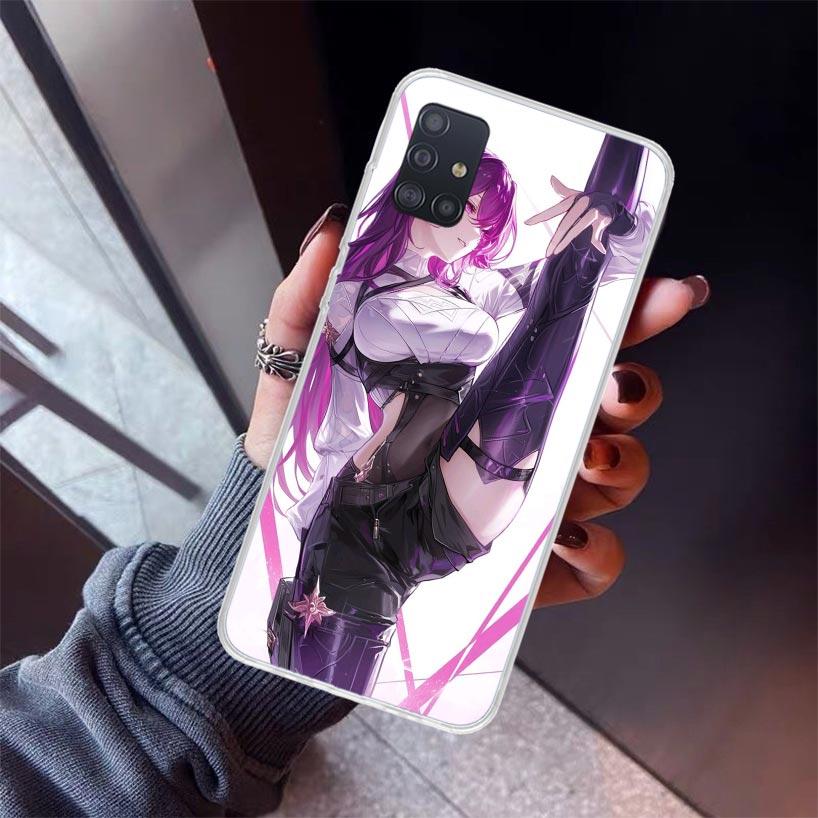 Honkai Star Rail Kafka Phone Case For Samsung Galaxy A52 A51 A50S A32 A22 A12 A02S A72 A71 A31 A70 A30S Note 20 Ultra 10 Plus S1