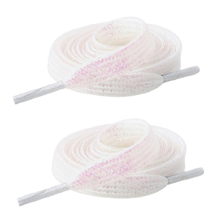 Replaceable Flat Polyester Shoelaces 110cm Long Colorful Shoe Laces For Men Women Sneakers Boot Athletic Footwear
