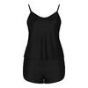 Yaoting Women's Satin Camisole Pajama Set - Two-Piece Summer Shorts