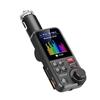 BT93 Bluetooth FM Transmitter: Car MP3 Player with USB, Lossless HiFi, High/Low Tone Equalizer