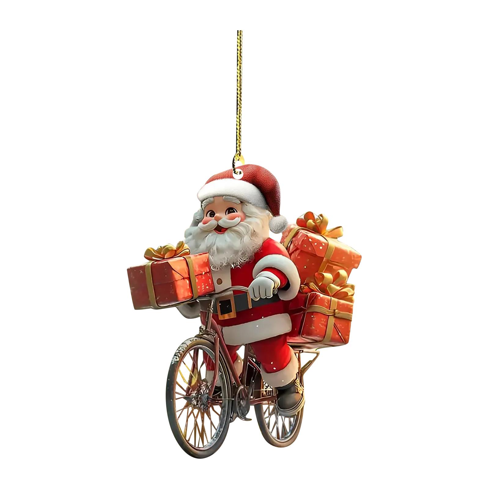 

2D Christmas Ornaments, Acrylic Flat Christmas Tree, Home Decor, Christmas Tree Pendant One Size