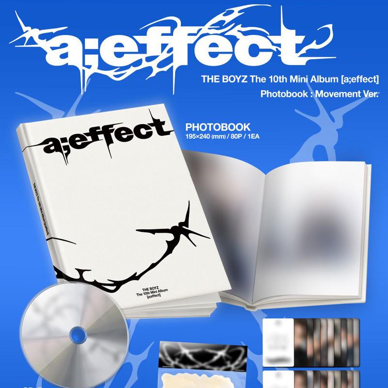 THE BOYZ The 10th Mini Album [a;effect] (Movement Ver. / Vision Ver.)