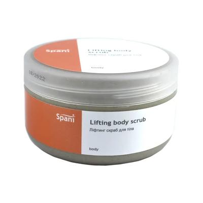 Lifting-Körperpeeling mit Kaffeebohnenextrakt und Magnesium Lifting Body Scrub Spani 250 ml