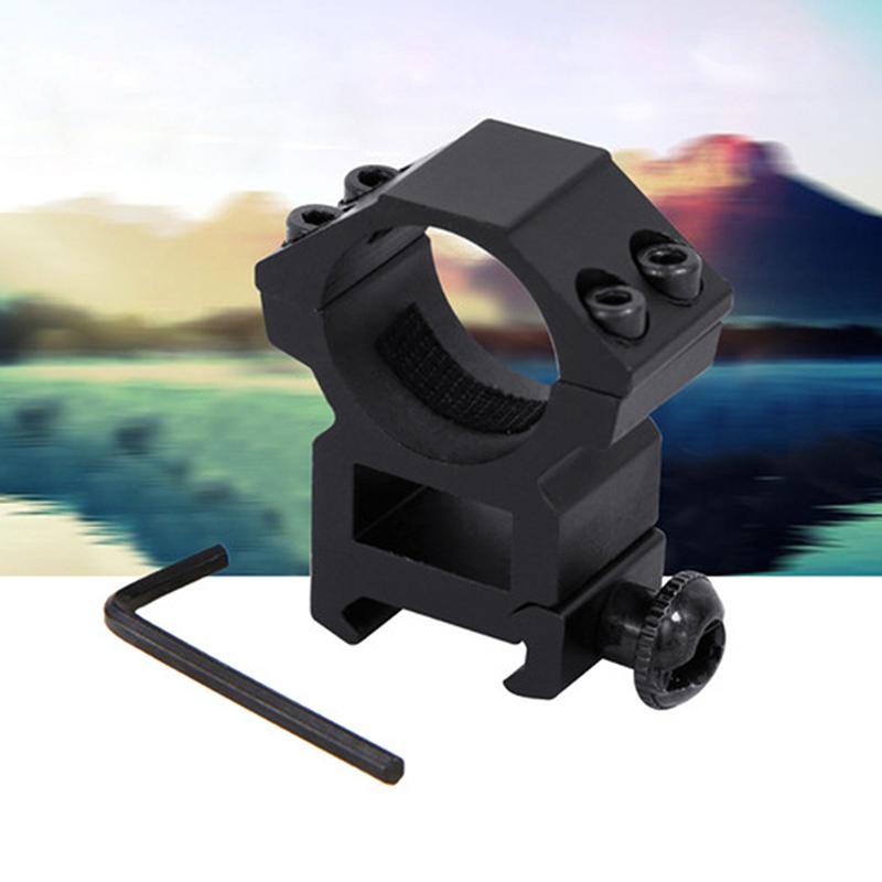 Hunting Quick Release Scope Mount Holder 25.4Mm 1" Rings For 11Mm/20Mm Weaver/Picatinny Rail Scope Mount For Torch Light