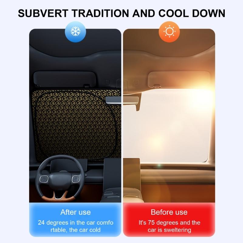 Car Front Window Sunshade Cover Sun Shade Windshield Visors Windscreen Folding Auto UV Protection Curtain