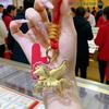 2026 Year of the Horse Gold Keychain - Yuanbao Wealth Pendant for Bags & Phones