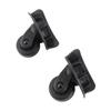 A Pair A65 Black Suitcase Mute Wheel Universal Luggage Replacement Outdoor SuppliesS