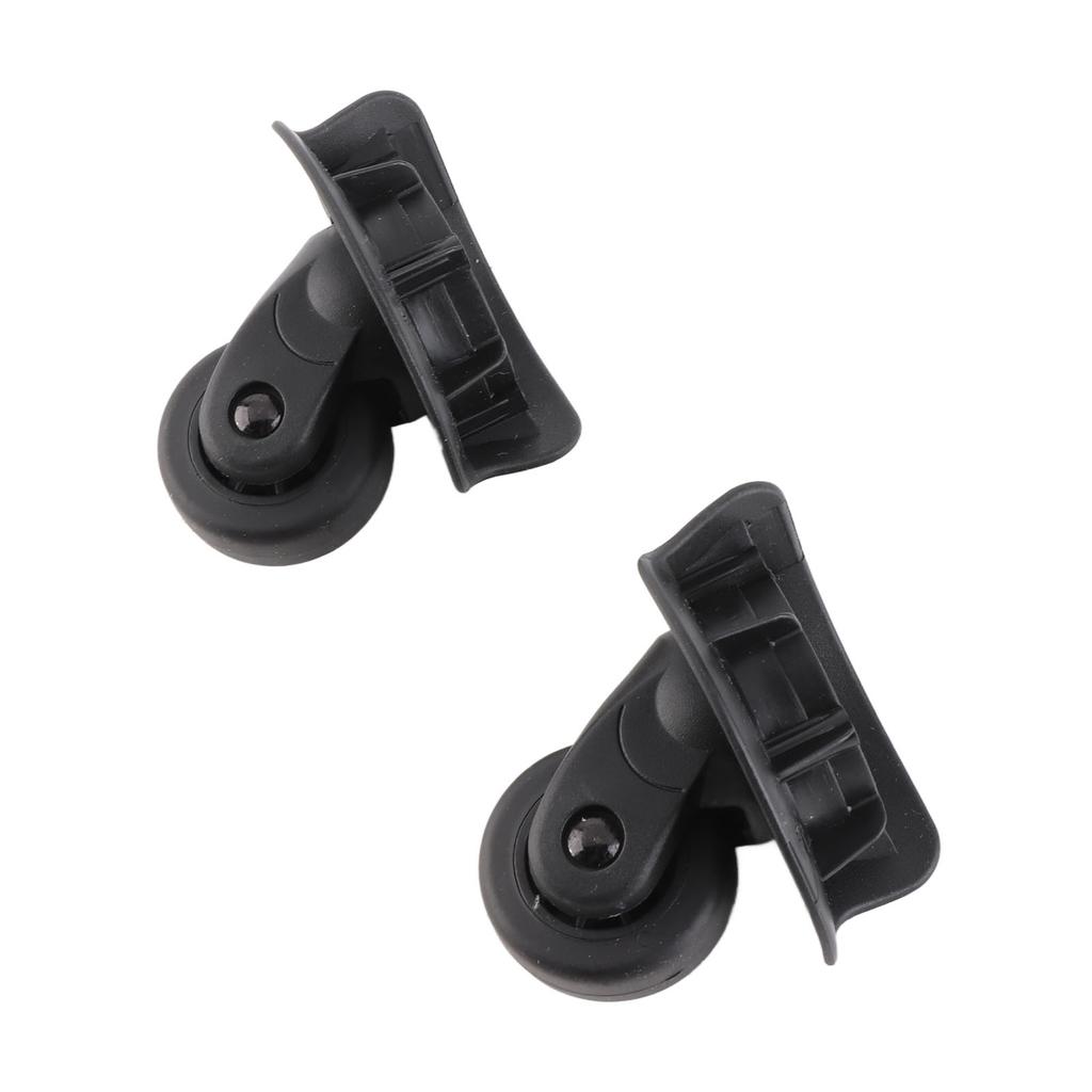 A Pair A65 Black Suitcase Mute Wheel Universal Luggage Replacement Outdoor SuppliesS