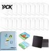DIY Fridge Magnet Kit 10/20/50Pcs Kit, Clear Acrylic Magnetic Photo Frame with Picture Making Adhesive Backing, Custom Set for Crafts Decorative