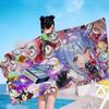 Game H-Hololive Usada P-pekora Microfiber Printed Beach Towel Mountain Climbing Yoga Beach Swimming Running Absorbent Soft Towel