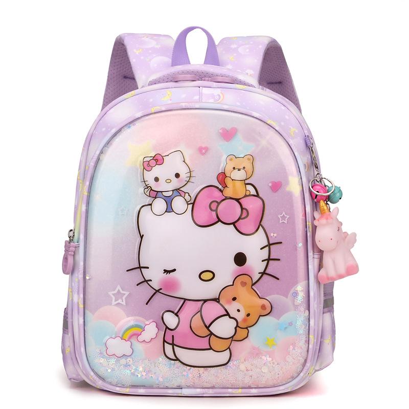 Children's Schoolbag Cute Kindergarten Schoolbag Girl Baby Burden Reduction Backpack First-class Primary School Schoolbag