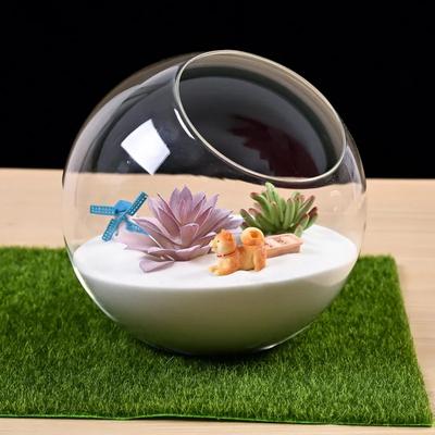 1ks Skleněné lahve Micro Landscape Kreativita Kolekce rosy Skleněná váza Sukulentní rostlina Terárium Nádoba Květináč Domácí dekorace