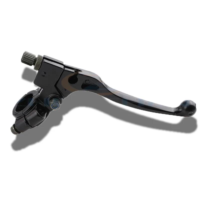 

Черный сплав 7/8 22мм Левый руль тормозная ручка с креплением для 47cc 49cc Питбайк Квадроцикл Мини Мото 97cc Скутер Мопед