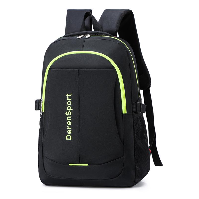 Schoolbag Business Sports Backpack Urban Leisure Large Capacity Student Backpack Men's Classic Black Backpack